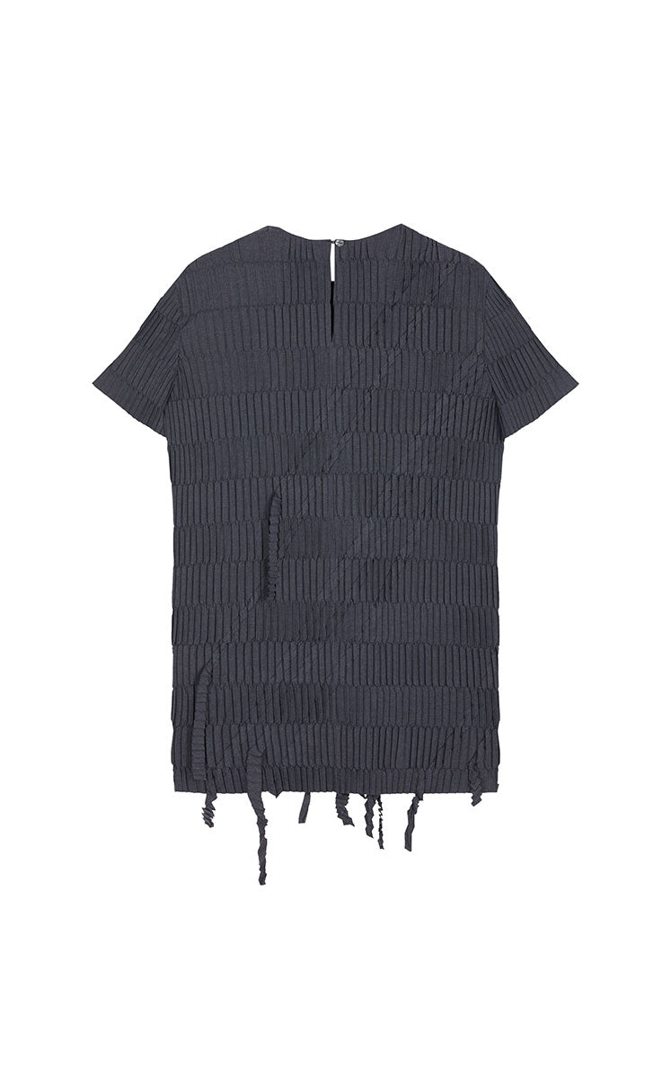 Dress / JNBY Urban Pleated Mini Dress