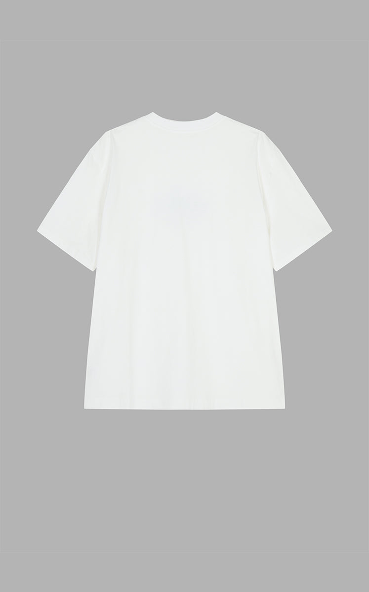 T-Shirt / JNBY Beaded Floral Cotton Tee