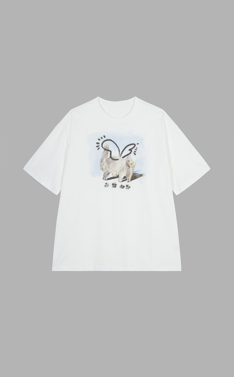 T-shirt / JNBY Ceramic Cat Tee