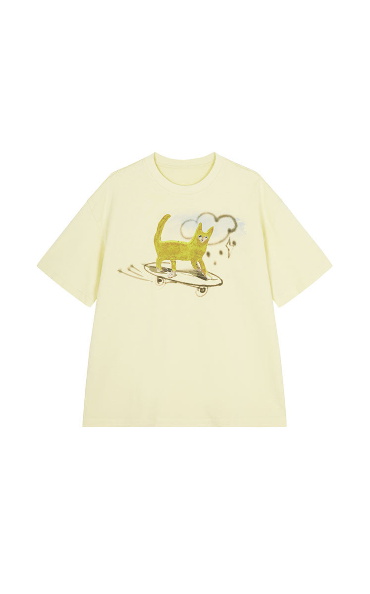T-shirt / JNBY Ceramic Cat Tee