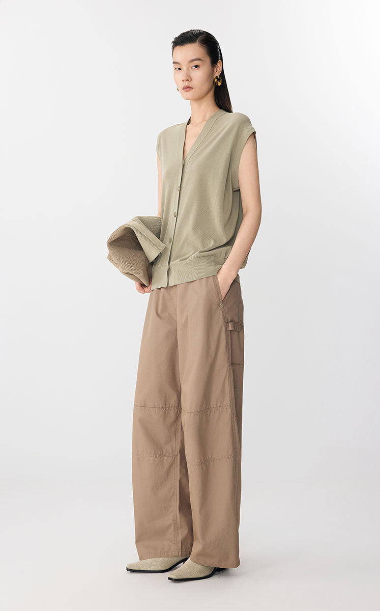 Vest / JNBY Structured Cotton Vest