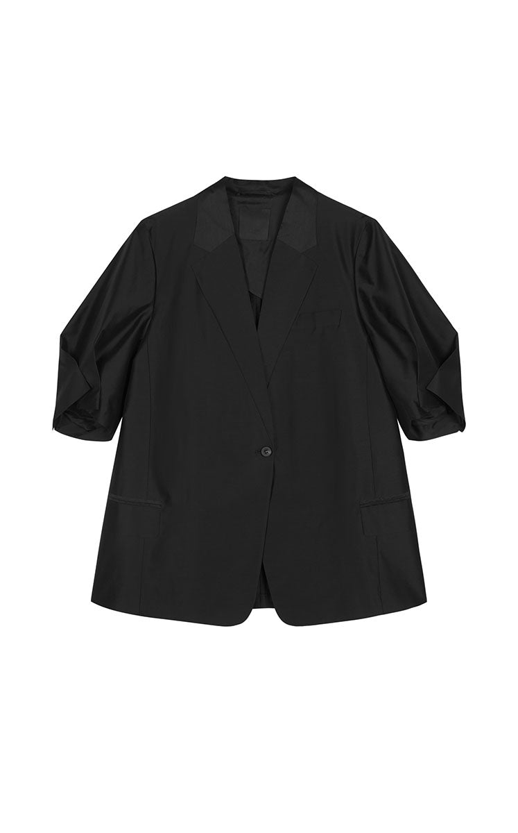 Blazer / JNBY Oversized Silk Wool Blazer