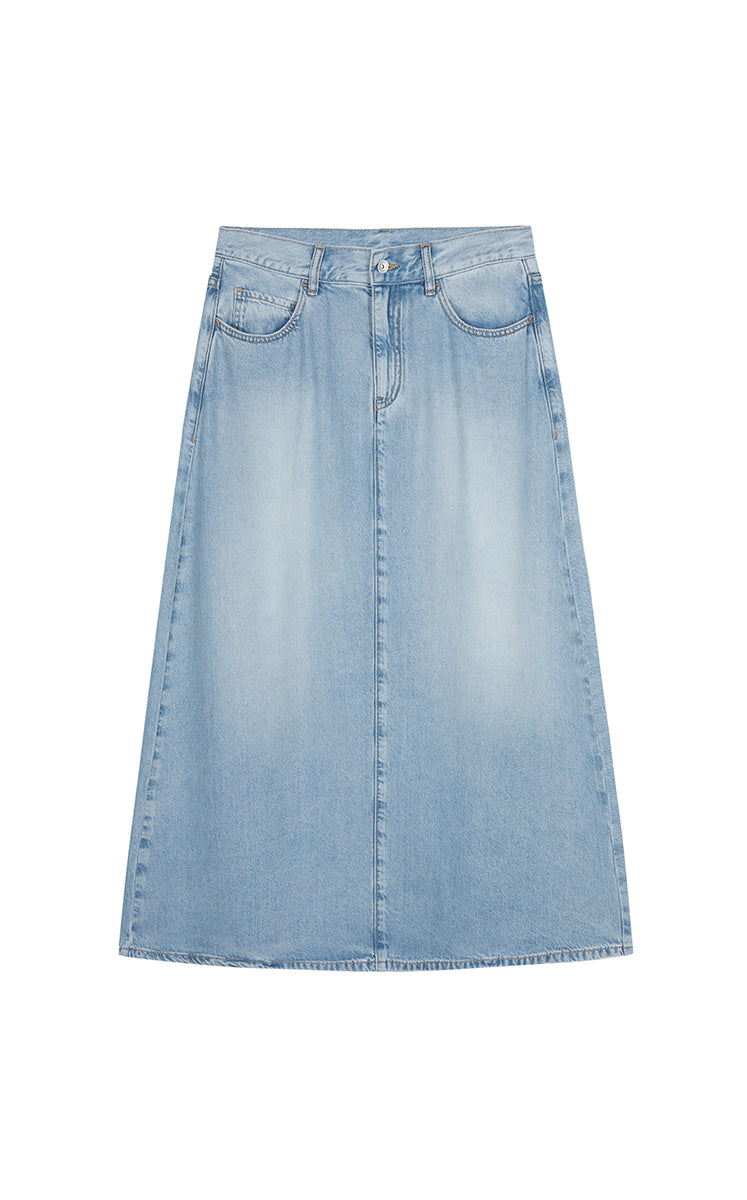 Skirt / JNBY A-Line Tencel Long Skirt