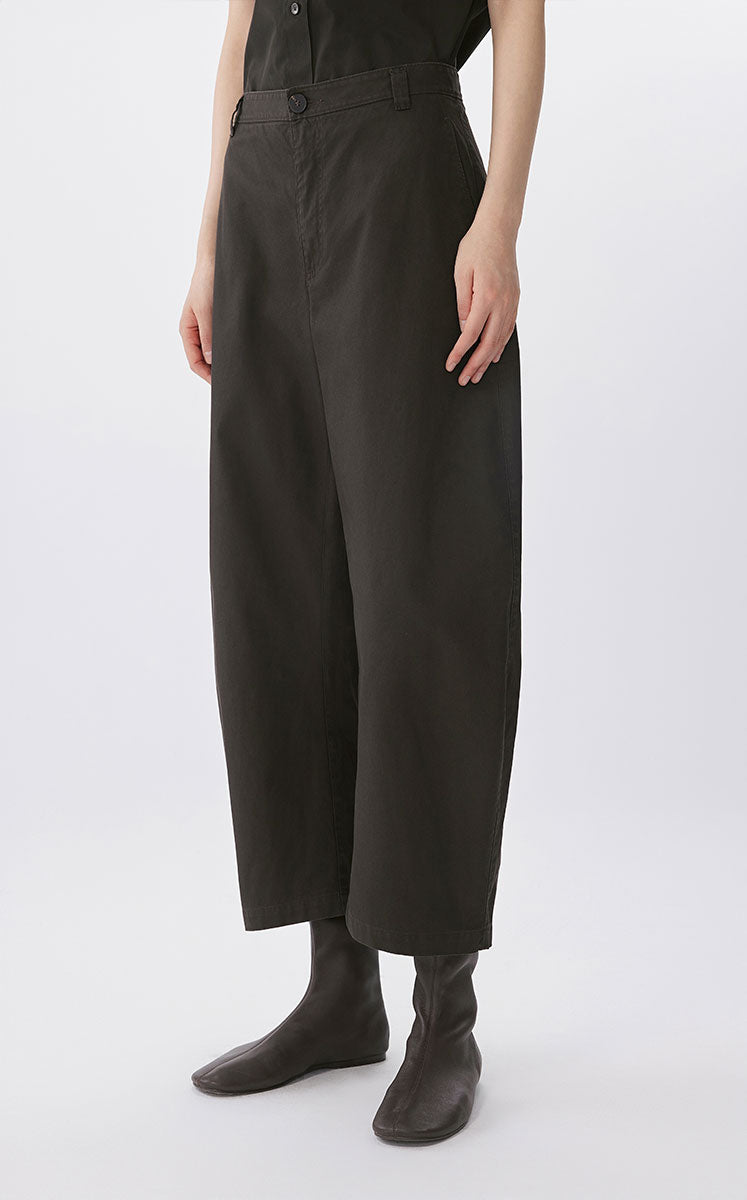 Pants / JNBY Banana-Cut Cotton Cropped Pants
