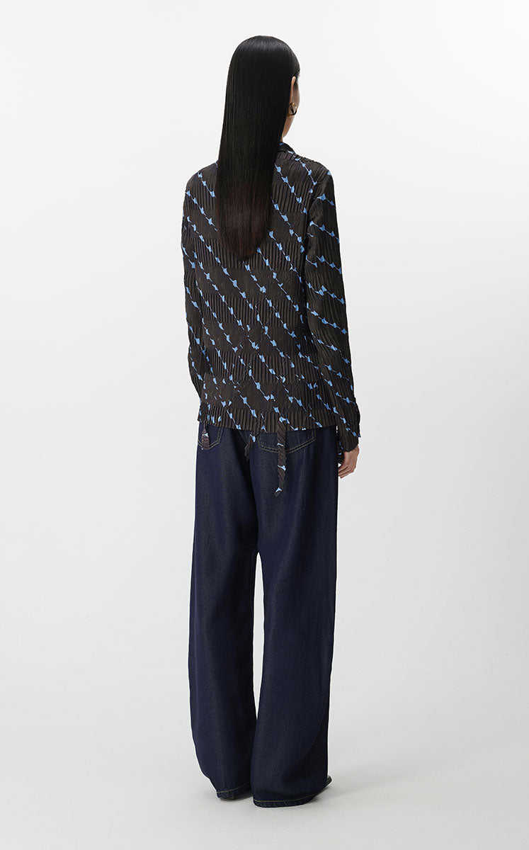 Pants / JNBY Eco-Friendly Banana-Cut Denim Trousers