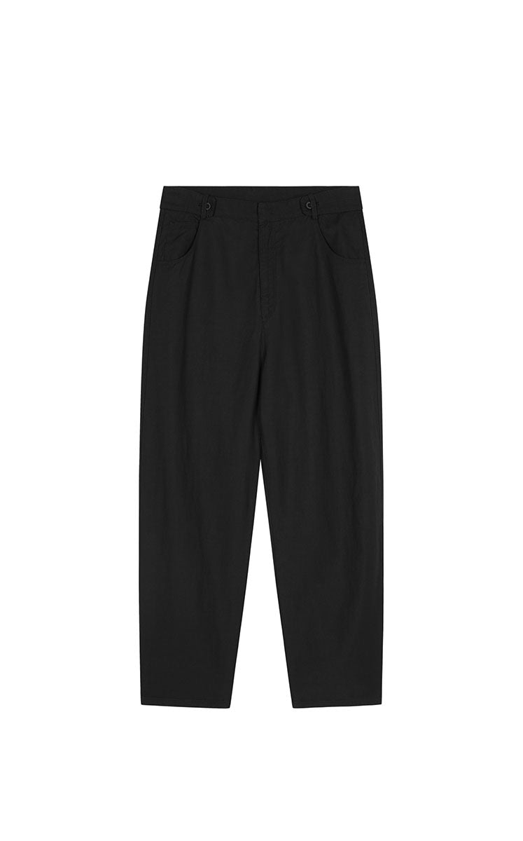 Pants / JNBY Eco-Friendly Tapered Cropped Pants Black