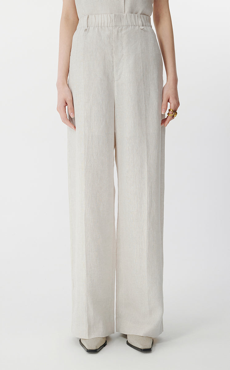 Pants / JNBY Wide-Leg Linen Trousers Origenal