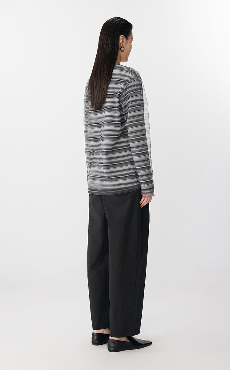 Pants / JNBY Organic Jacquard Tapered Cropped Pants