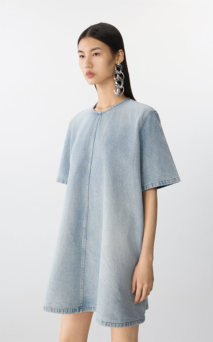Dress / JNBY A-Line Short Sleeve Dress