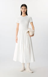 Dress / JNBY X-Line Short Sleeve Dress