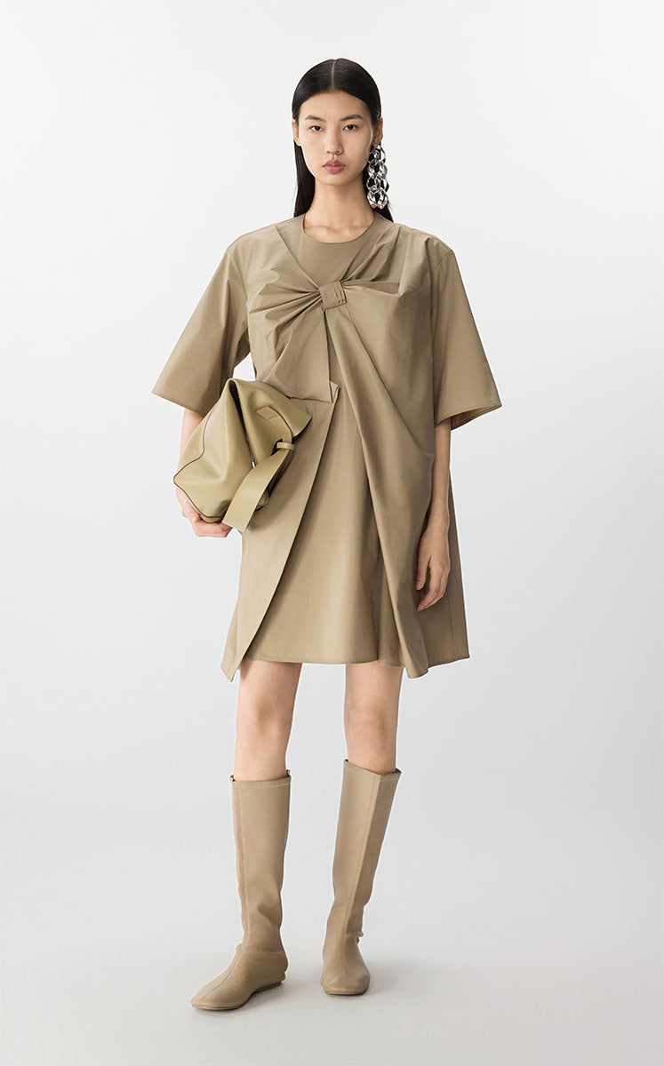 Dress / JNBY 3D Butterfly Oversized Dress Brown