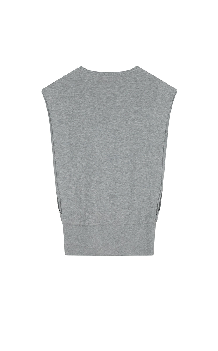 Sweater / JNBY Fitted Cotton Knit Vest