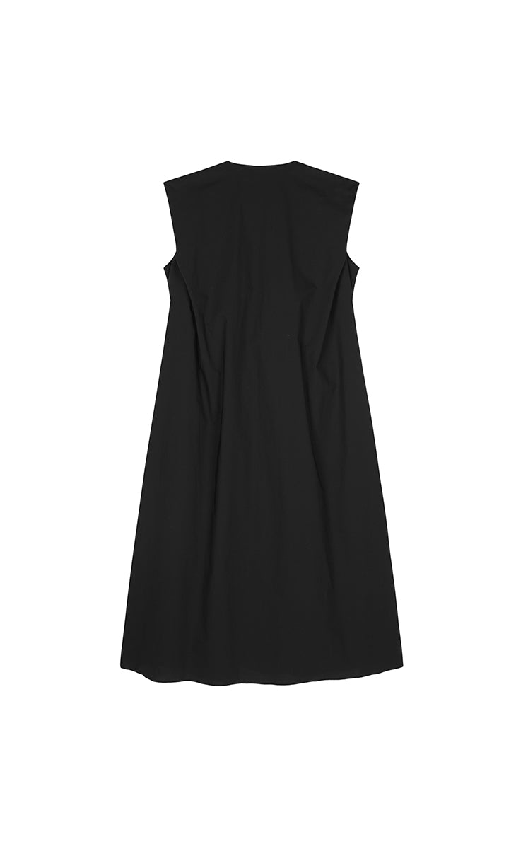 Dress / JNBY Sleeveless Cotton Stretch Dress