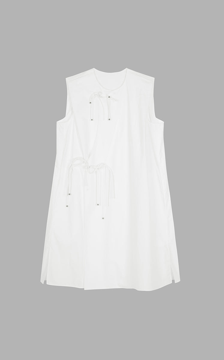 Dress / JNBY Oversized Dress with Chinese Button Closure