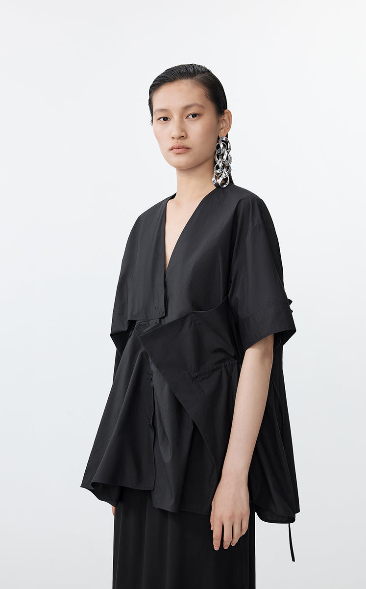 Shirt / JNBY Oversized Cotton Poplin Blouse