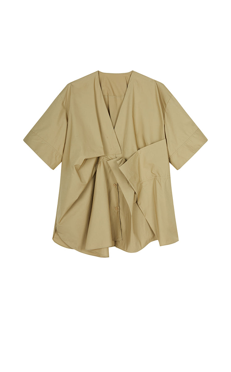 Shirt / JNBY Oversized Cotton Poplin Blouse
