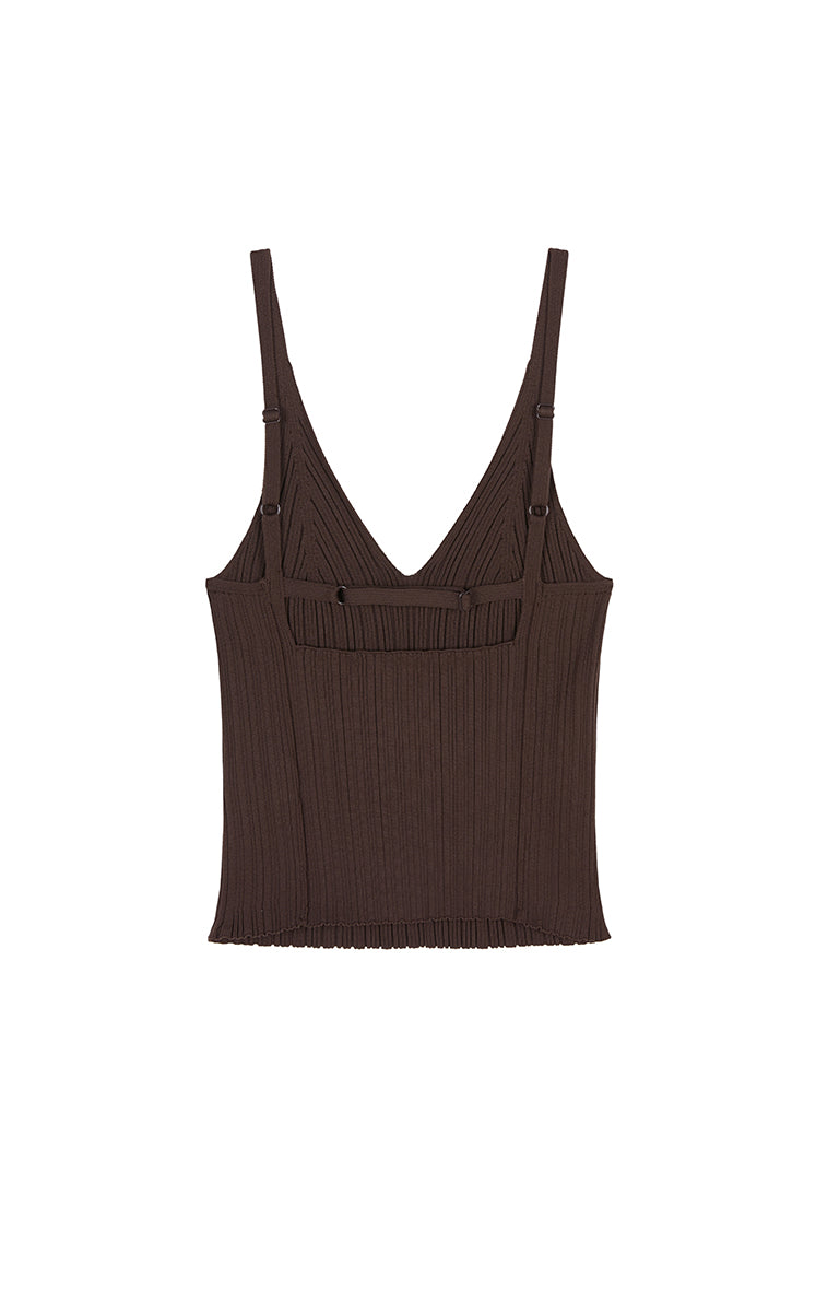 Vest / JNBY Slim Fit Ribbed Tank