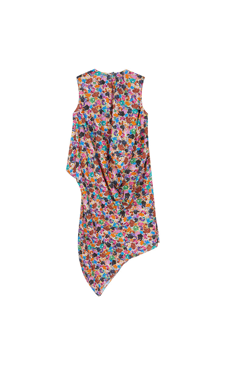 （Top-selling）Dress / JNBY Liberty Cotton Dress with Deconstructed Hem