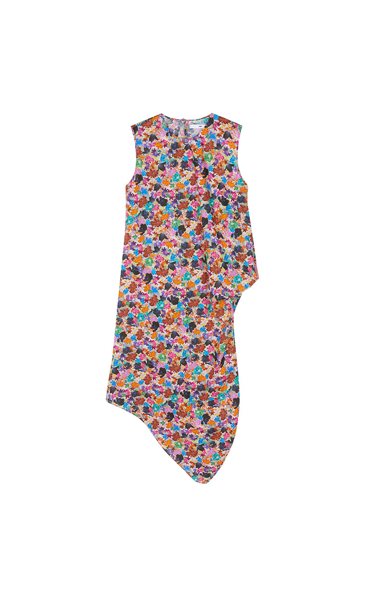 （Top-selling）Dress / JNBY Liberty Cotton Dress with Deconstructed Hem
