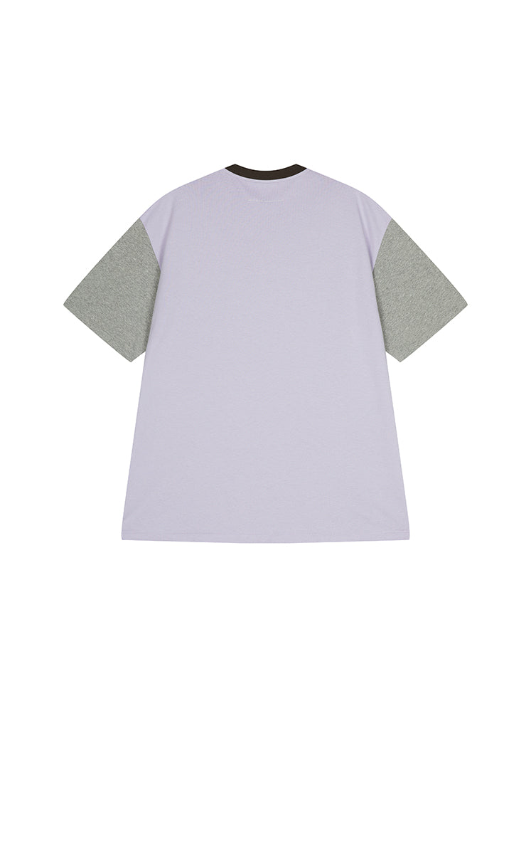 T-shirt / JNBY Colorblock Loose Fit Cotton Tee