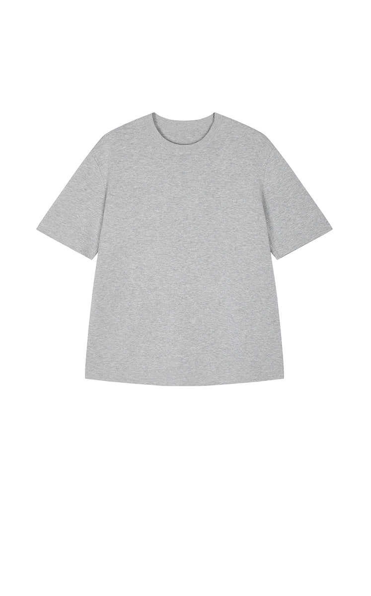 Sweater / JNBY Eco-Friendly Relaxed Short Sleeve Pullover Grey