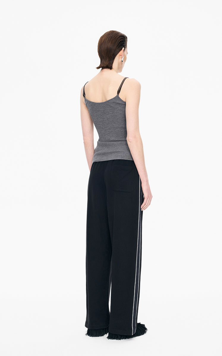 Sweater / JNBY Ribbed Slim Fit Merino Wool Tank Top