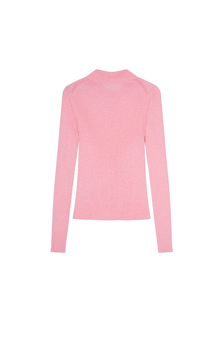 Sweater / JNBY Slim Fit Ultra-Thin Long Sleeve Pullover