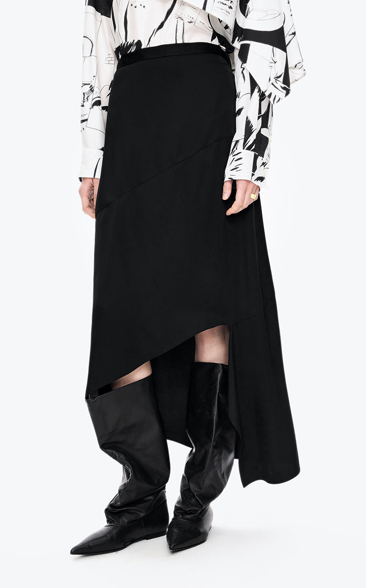 Skirt / JNBY Eco-Friendly Copper Ammonia Long Skirt