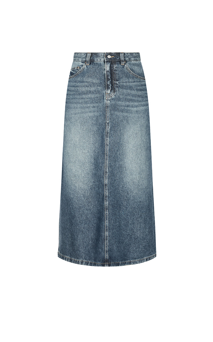 Skirt / JNBY Eco-Friendly A-Line Tencel Long Skirt