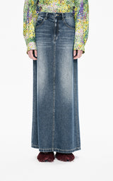 Skirt / JNBY Eco-Friendly A-Line Tencel Long Skirt