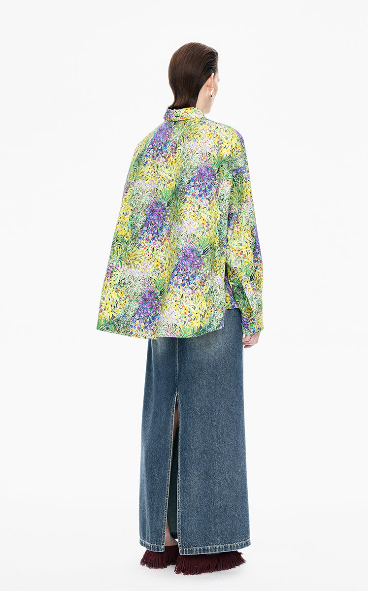 Skirt / JNBY Eco-Friendly A-Line Tencel Long Skirt