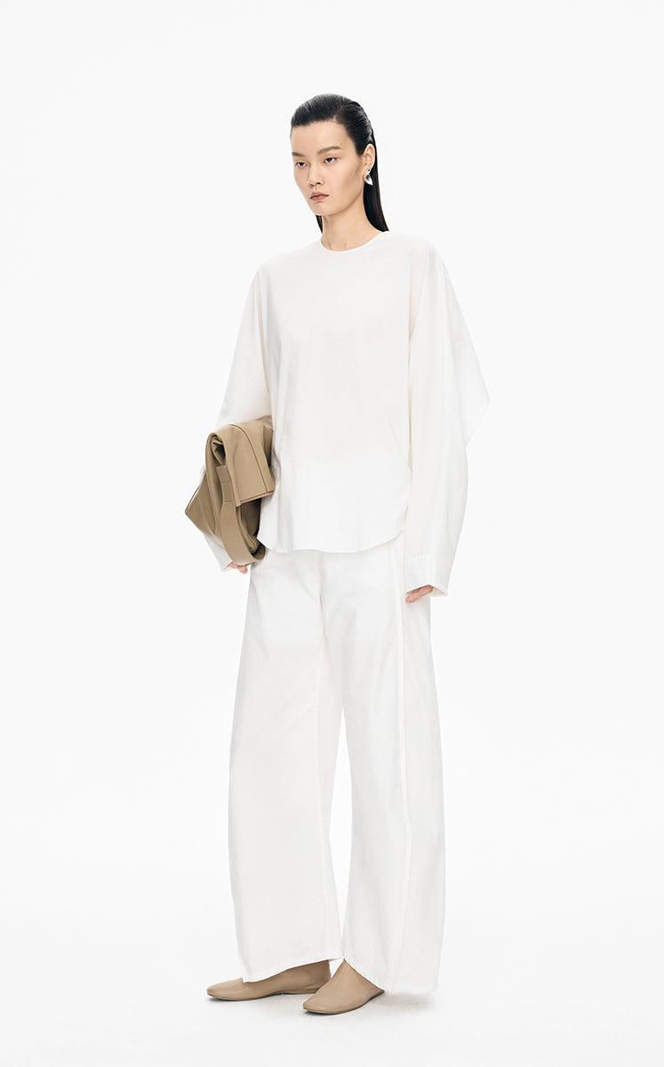 Pants / JNBY Water-Repellent Cotton Banana Trousers