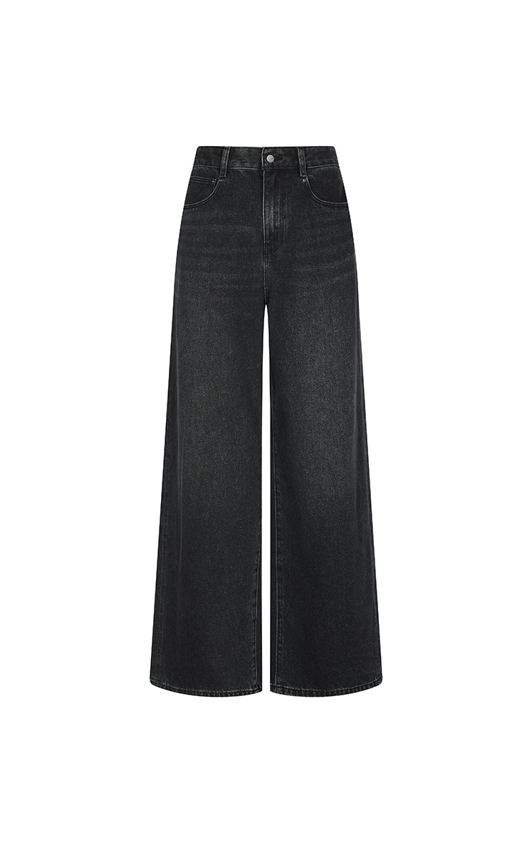 Pants / JNBY Eco Tencel Wide-Leg Jeans black