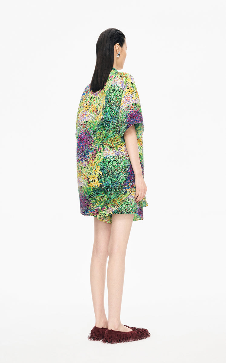 Shorts / JNBY Kew Gardens Print Pleated Shorts
