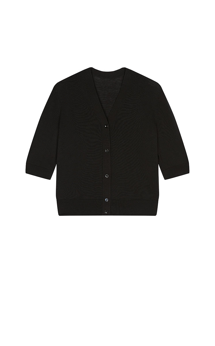 Sweater / JNBY Slim Fit Cropped Sweater black