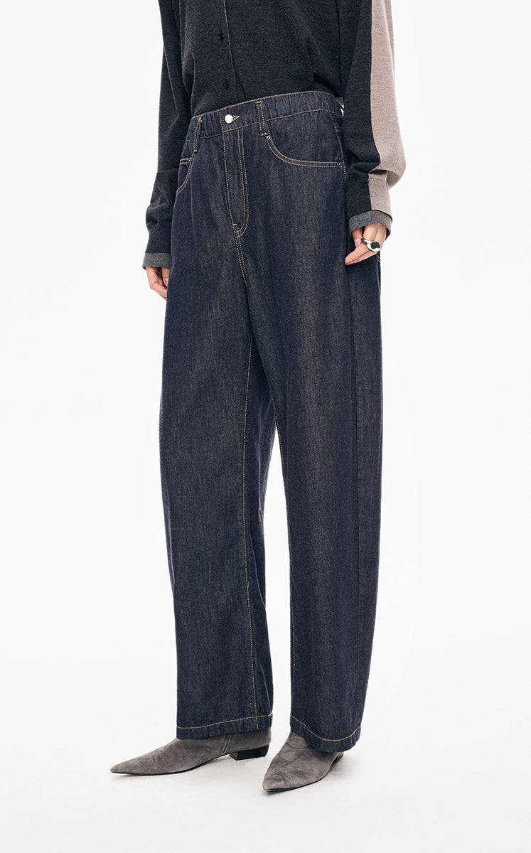 Pants / JNBY Relaxed Drawstring Banana Jeans