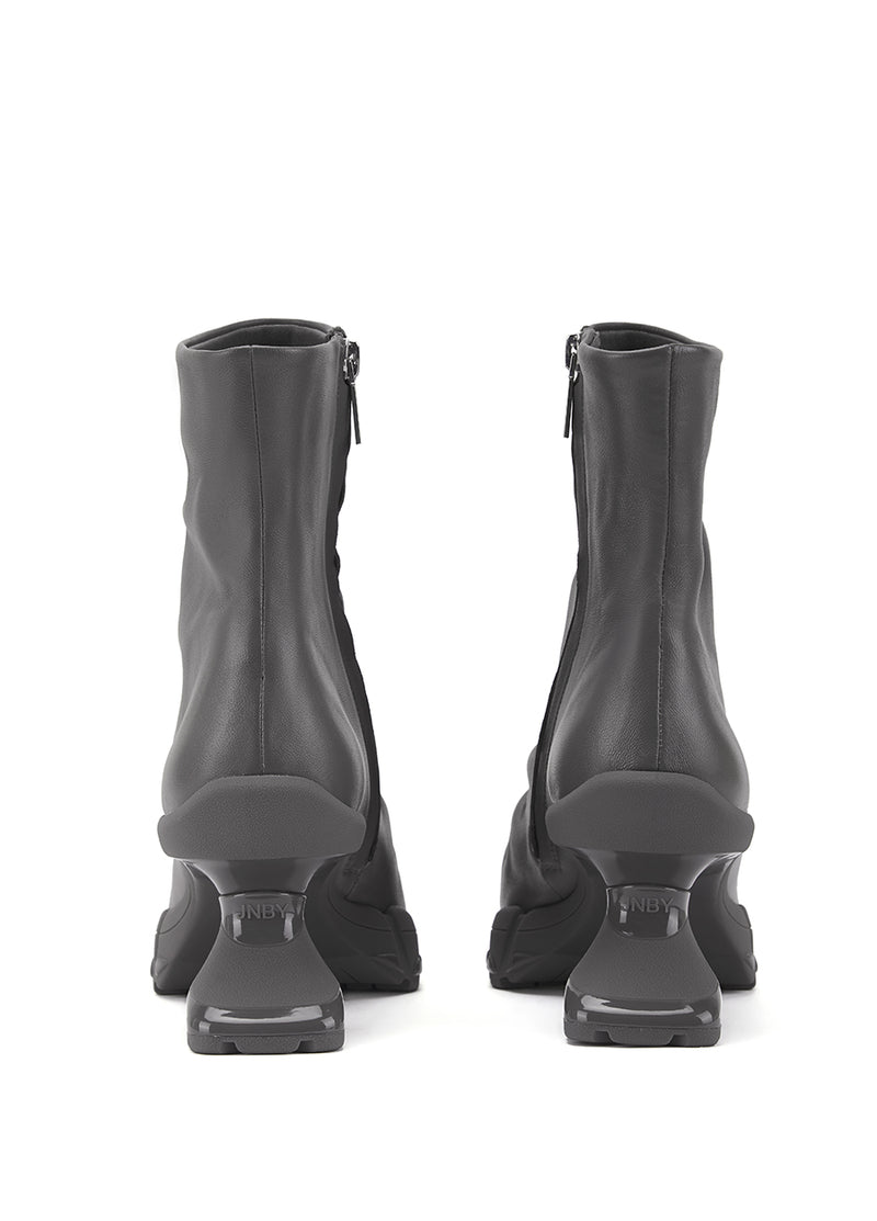 Shoes / JNBY Wool Leather Ankle Boots