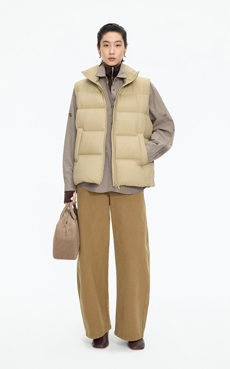 Down Vest / JNBY A-Line Oversize Down Vest