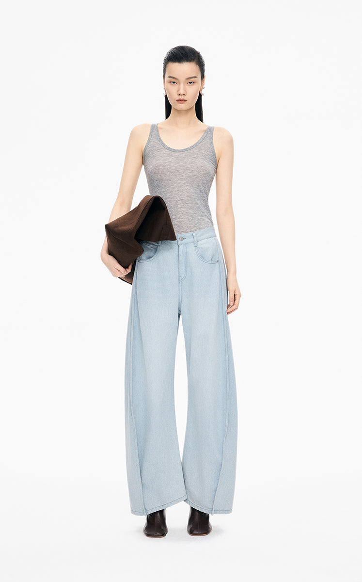 Pants / JNBY Eco-Friendly Recycled Denim Banana Pants