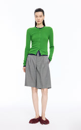 Sweater / JNBY Slim Wool Stretch Cardigan
