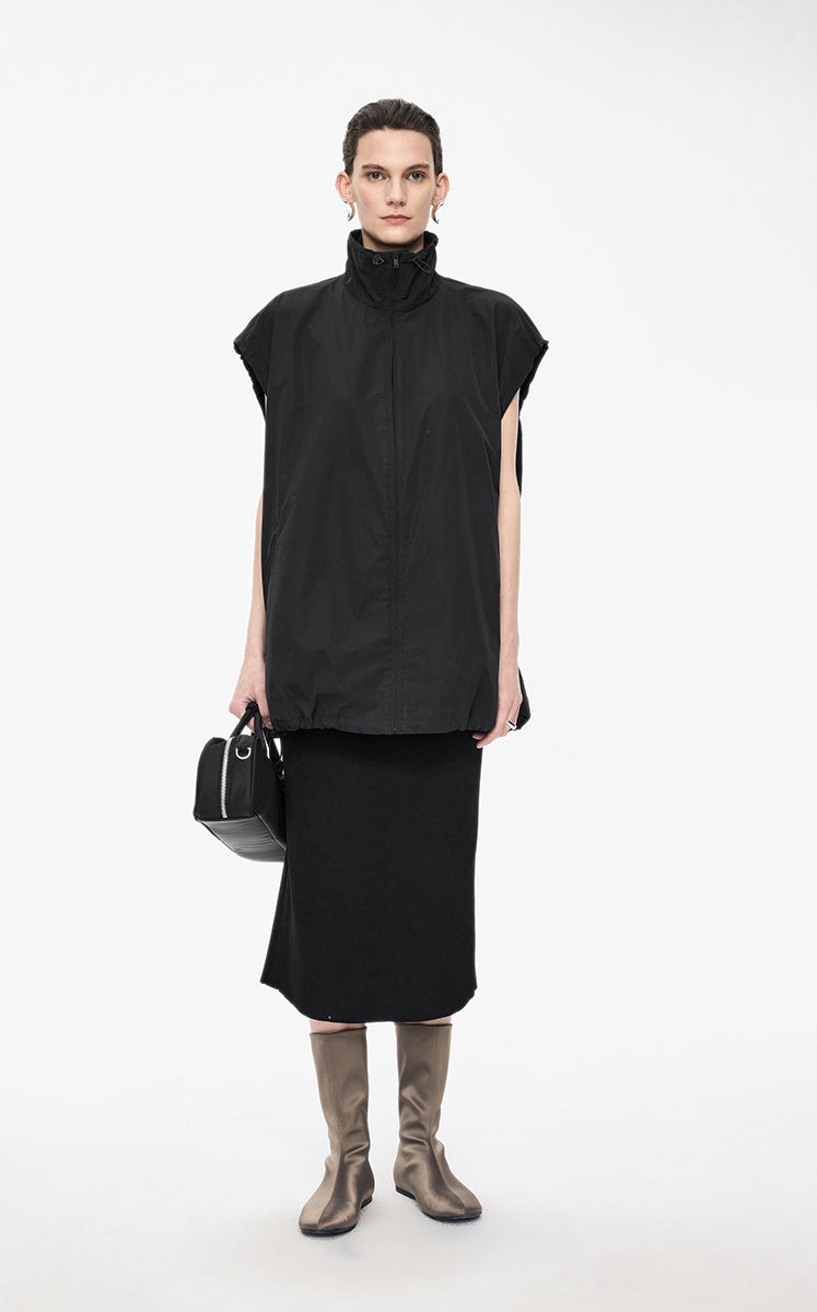 Skirt / JNBY Mid-Length Stretch Waist Skirt