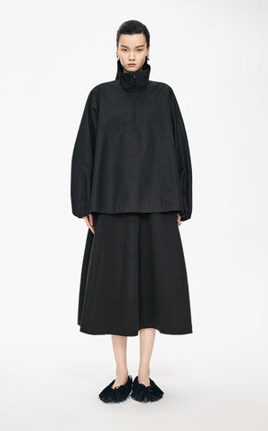 Skirt / JNBY Mid-Length Flared Waist Skirt