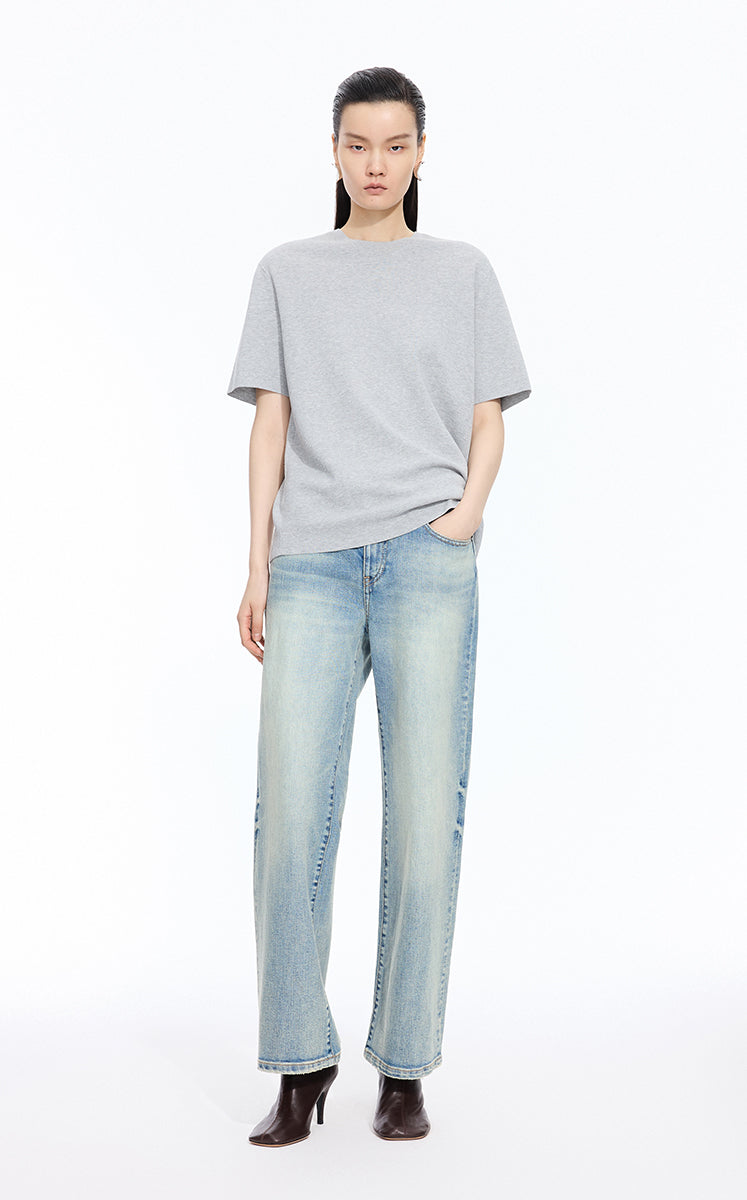 Pants / JNBY Slim Cuffed Jeans