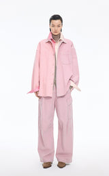 Jacket / JNBY Oversized Colorblock Denim Jacket