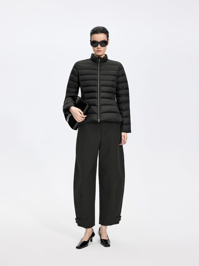 Pants / JNBY Merino Wool Blend Tapered Ankle Pants