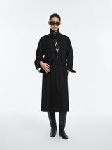 Dress / JNBY Wool Cashmere T-Silhouette Long Dress