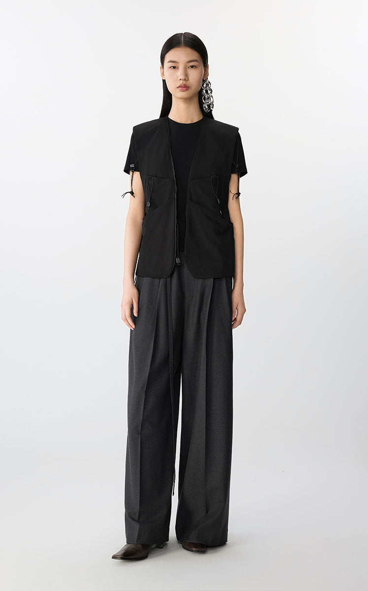 Vest / JNBY Sporty Mesh Panel Vest black