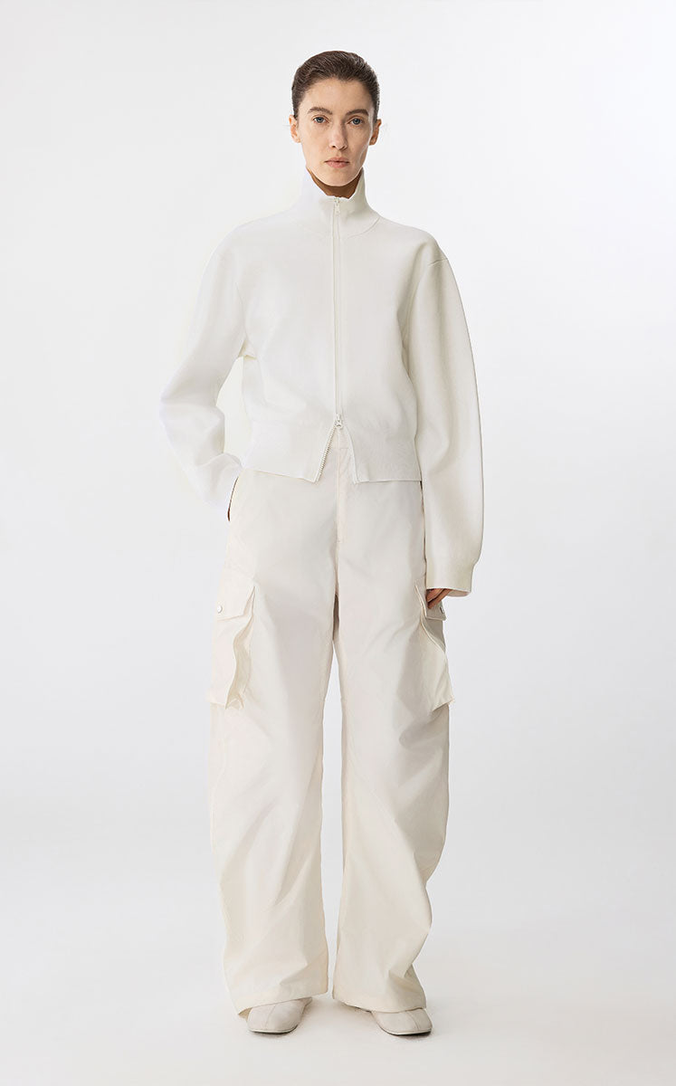 Pants / JNBY Utility Drawstring Hybrid Long Pants Pale off-white