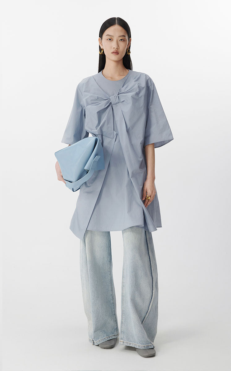 Dress / JNBY 3D Butterfly Oversized Dress Blue