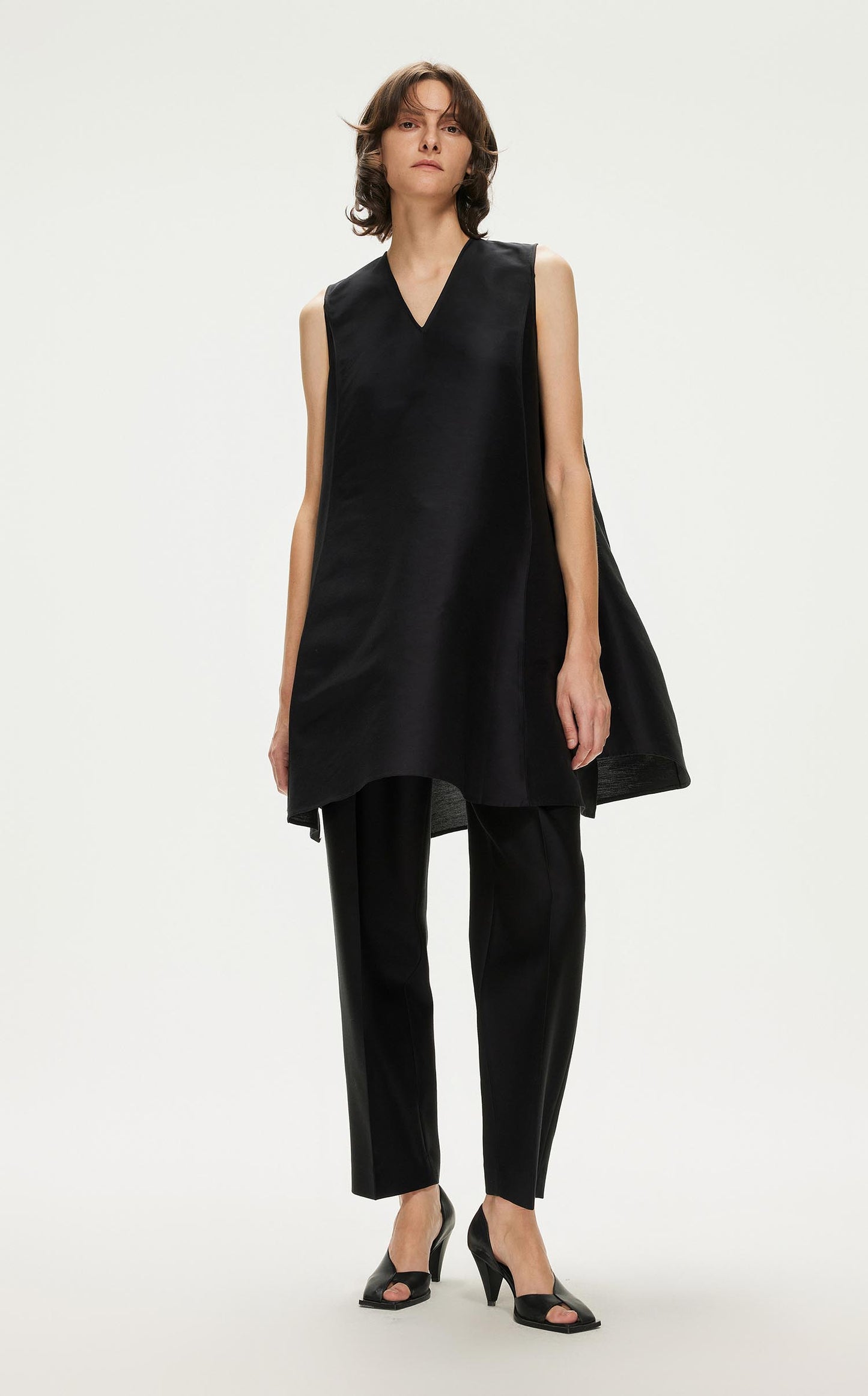 Dresses / JNBY Loose Fit A-Line Sleeveless Dress
